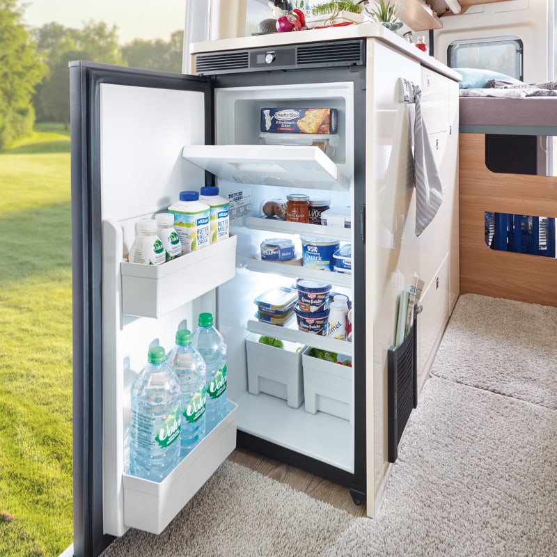 Kühlschrank im Hobby Vantana DeLuxe