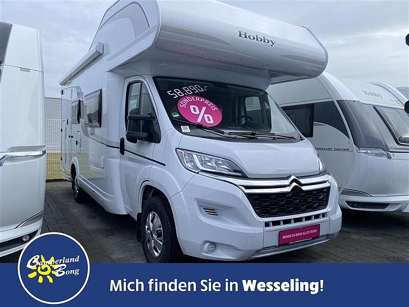 Titelbild Hobby Optima OnTour Alkoven A65 KM