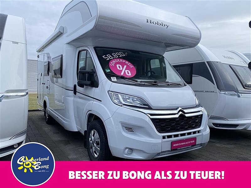 Titelbild Hobby Optima OnTour Alkoven A65 KM